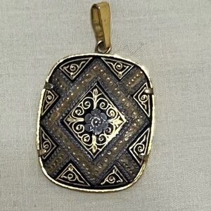 Damascene Pendant